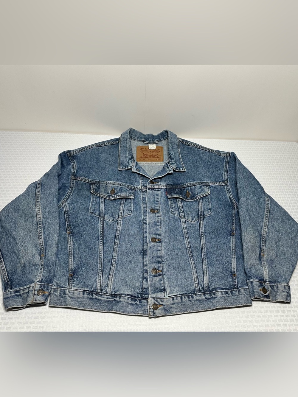 Vintage 90's Levi Strauss & Co. Men's XL Type III Trucker Jean Jacket 70598-4891
